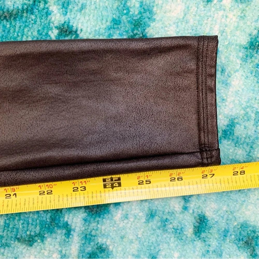 Spanx Faux Leather Legging Medium Black