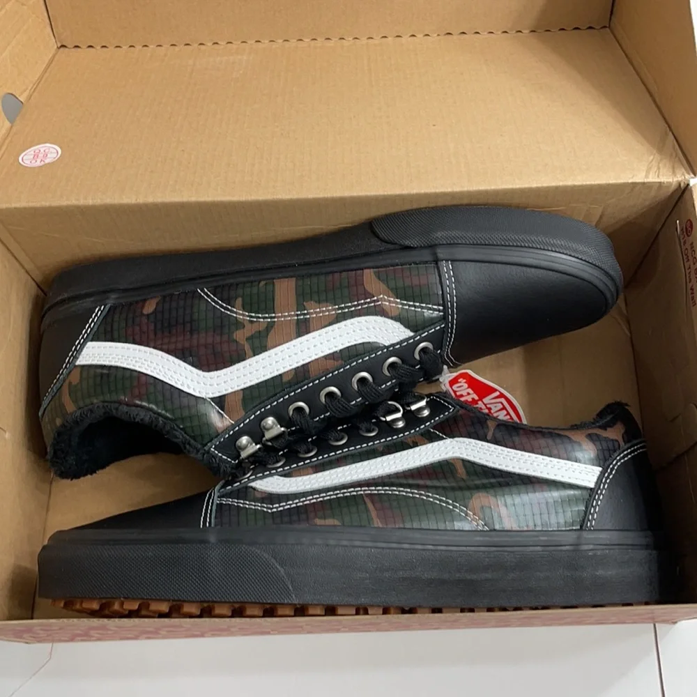 Vans Old skool Mte Black Camo weather resistant exterior