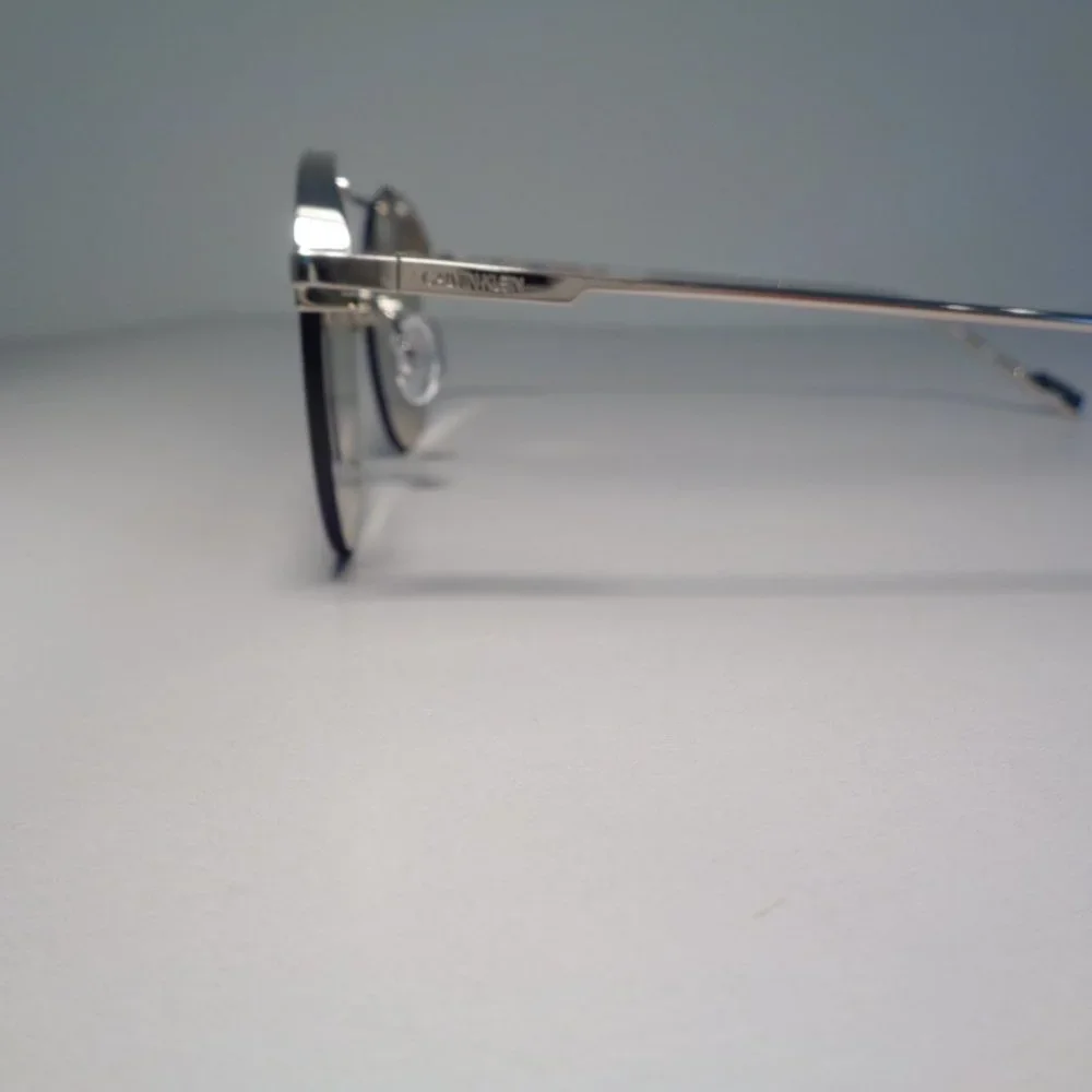 Calvin Klein CK20133S Shiny Silver New Men's Sunglasses