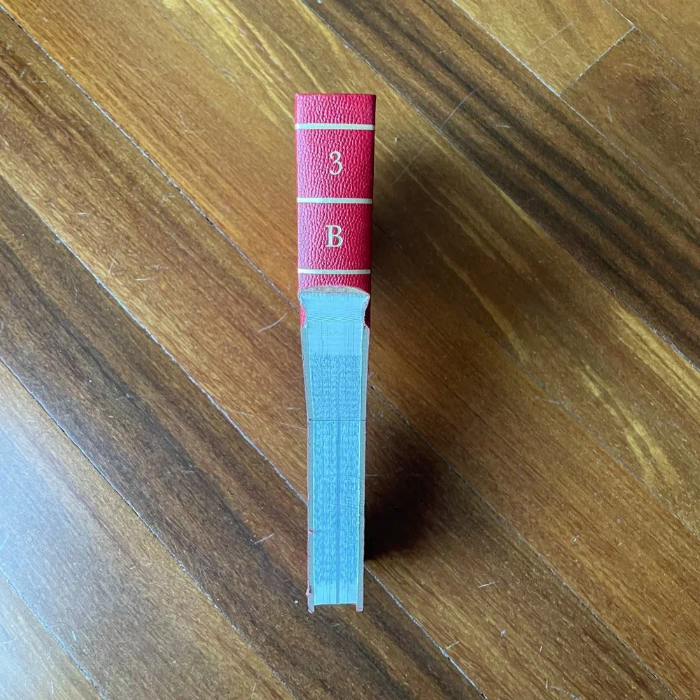 Vintage book monogram