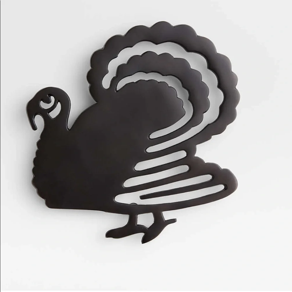 Crate&Barrel bronze turkey