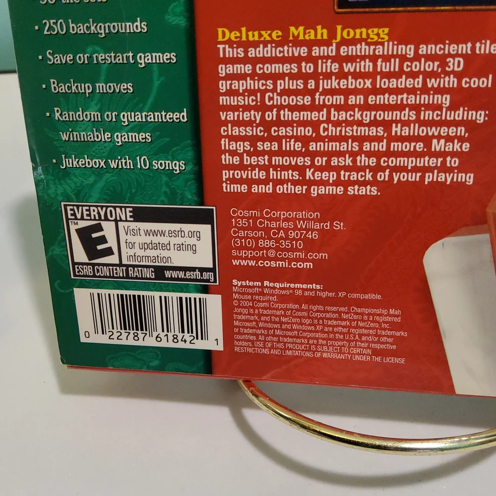 Cosmi, EGames used disc
