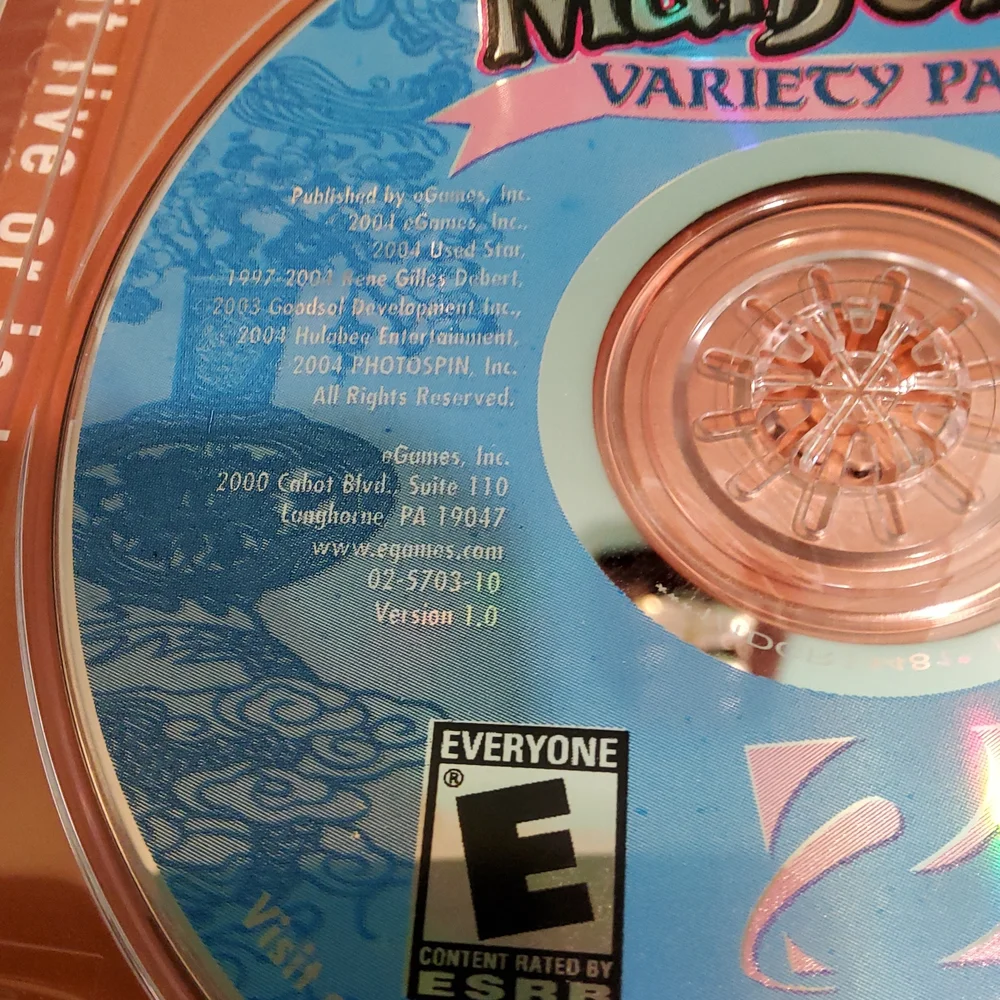 Cosmi, EGames used disc