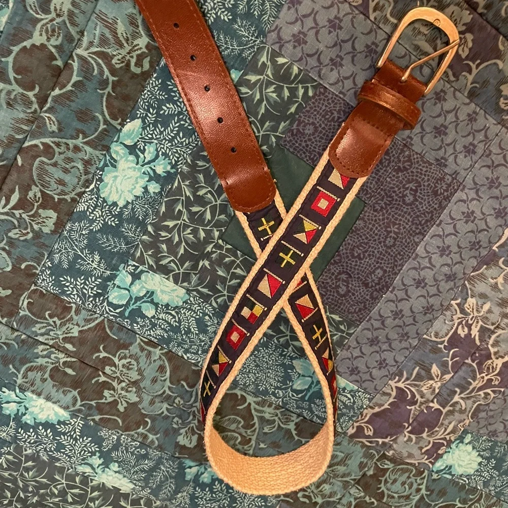 Children's Belt Bundle 2 Belts Plus a Small Necktie