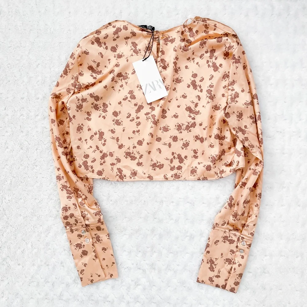 Zara keyhole long sleeved