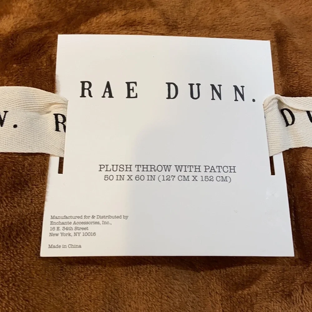 Rae Dunn HAPPY HALLOWEEN Throw & Pillow