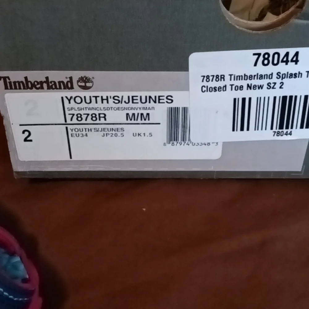 Timberland watermelon nwob boys