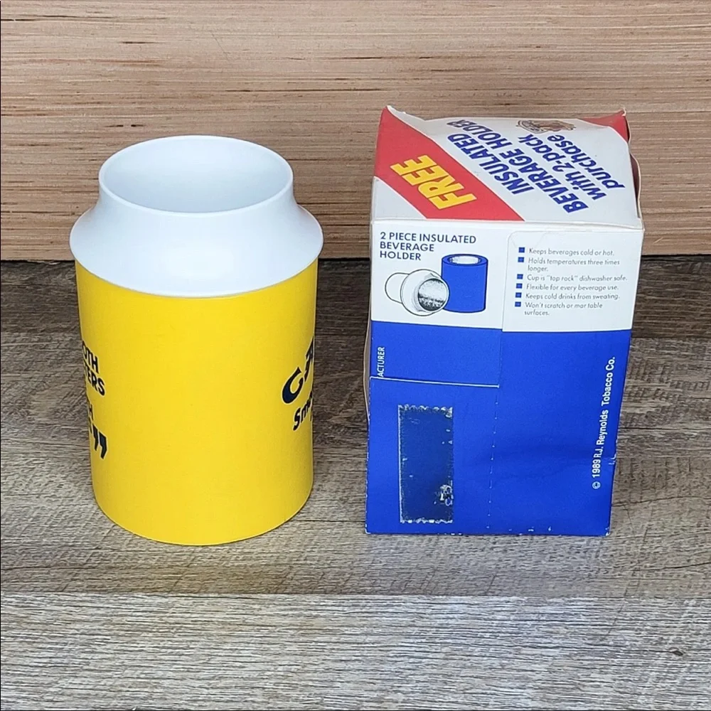 Camel Cigarette Igloo Beer Insulated Can Koozie Holder 1989 Promo Advertising