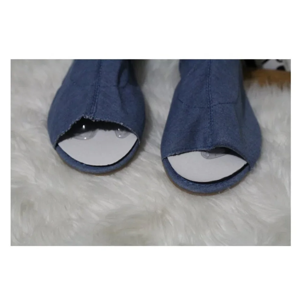 Women’s Bamboo Knee Flat Boots (66)