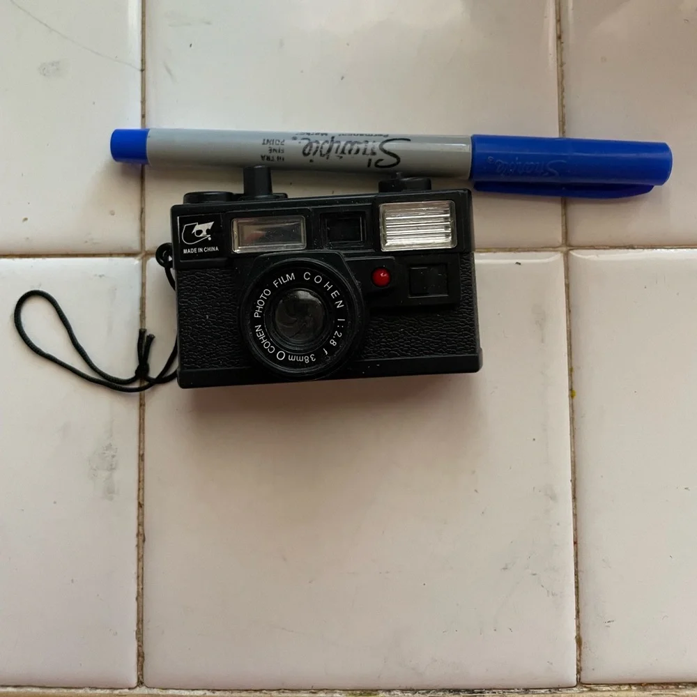 Vintage prank camera film mini