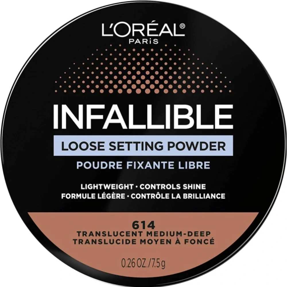 L'Oreal Paris Infallible Tinted Loose Setting Powders- Translucent Medium-Deep