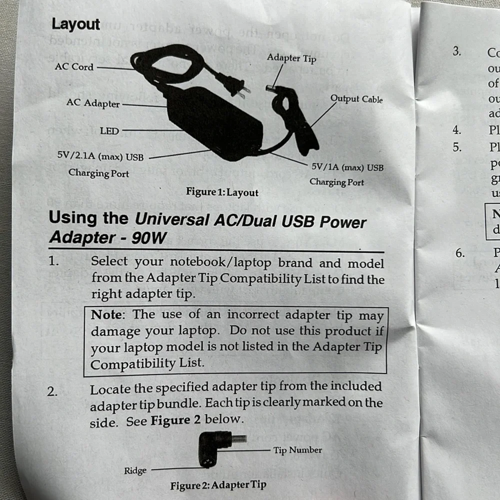 Universal AC/Duel usb power adapter