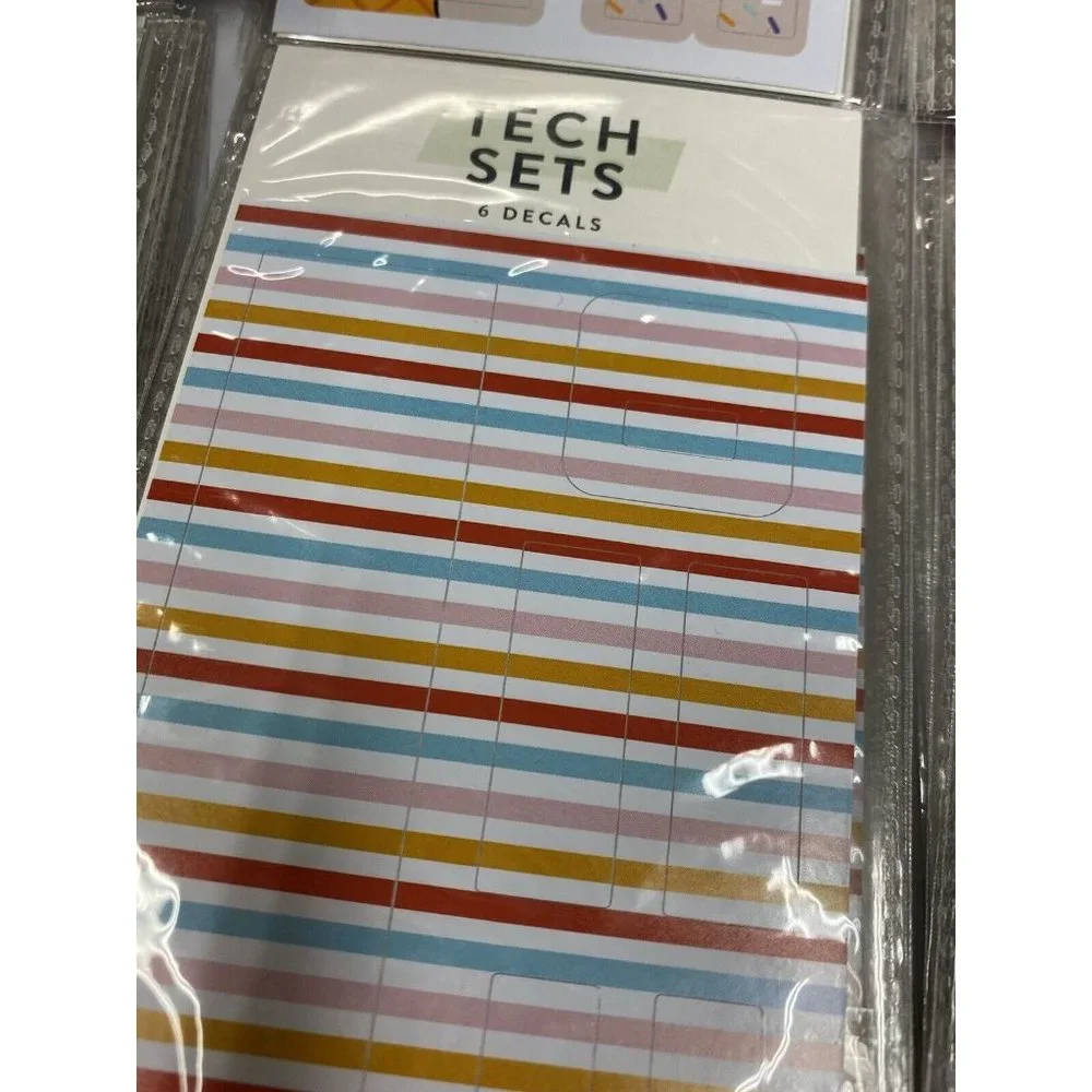 Tech Sets 6pc Decals (Stripes)