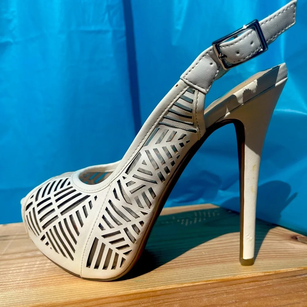 BCBG platforms white