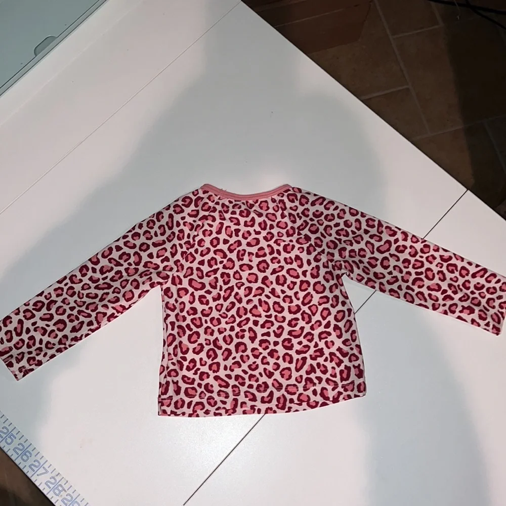 Old Navy Pink Leopard 2-Piece Rashguard Swim Set