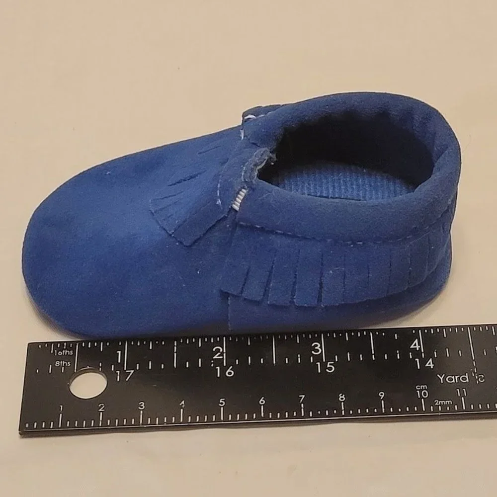 Romirus blue moccasins
