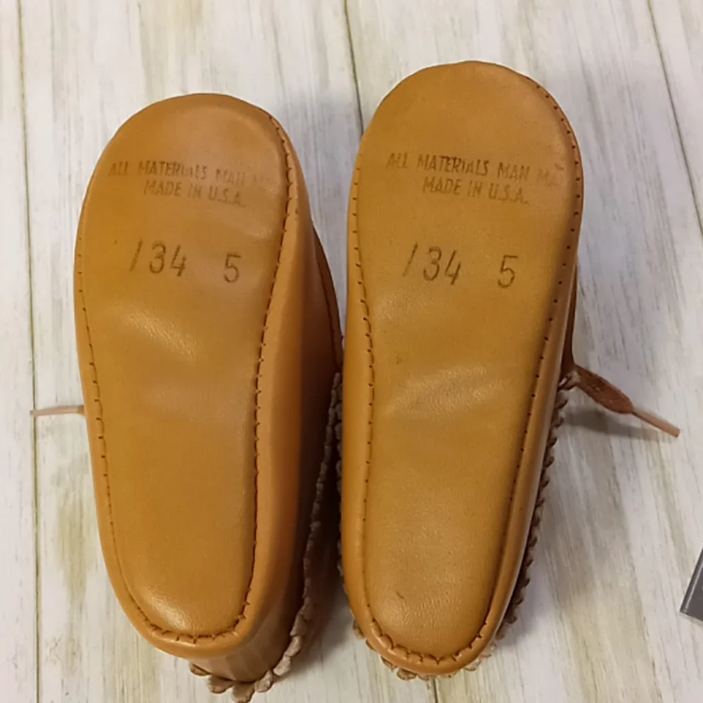Minnetonka Bootie Moccasins Toddler Size 5