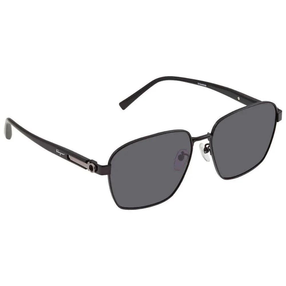 Salvatore Ferragamo Dark Men's Sunglasses