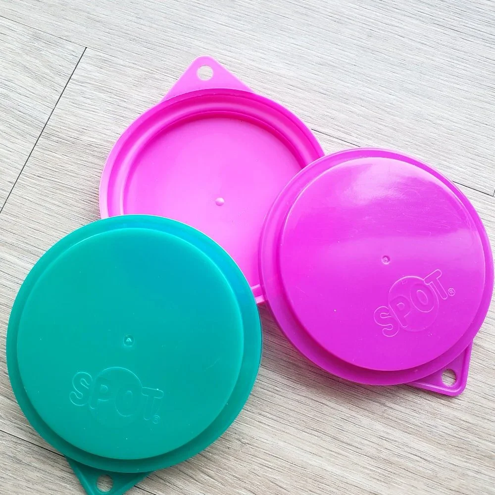 3-1/2-Inch Pet Food Can Covers, 3-Pack