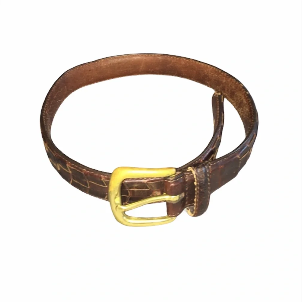 Unknown brown leather