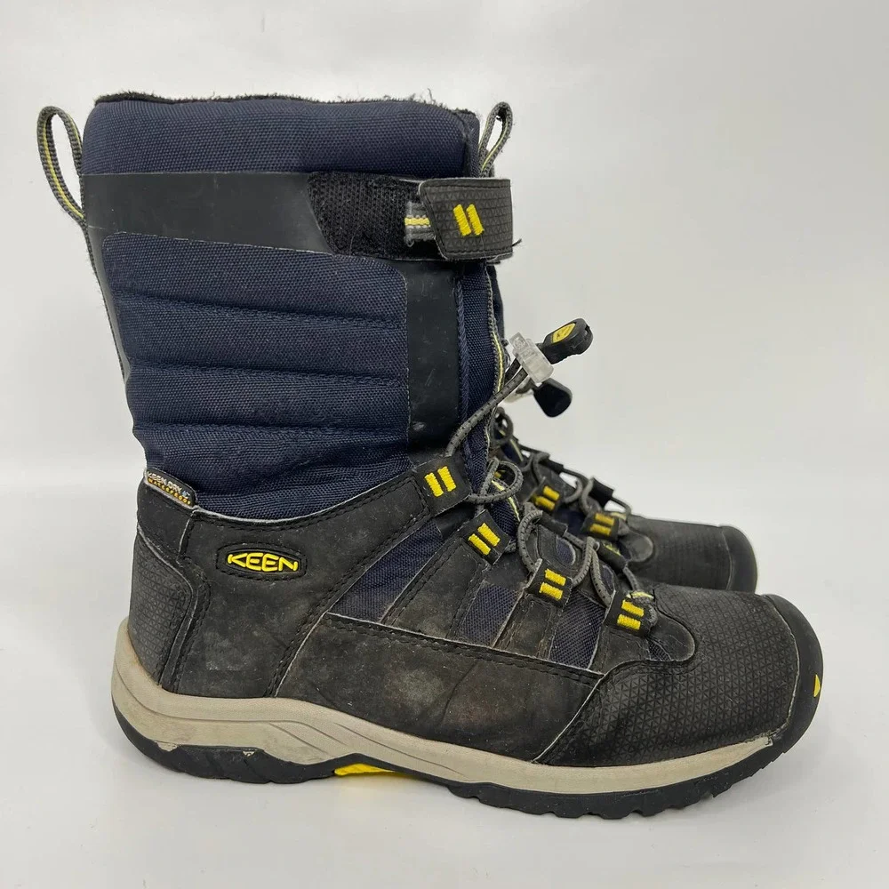 KEEN Kids Winterport Neo DT WP Winter Snow Hiking Outdoor Boots Size 4