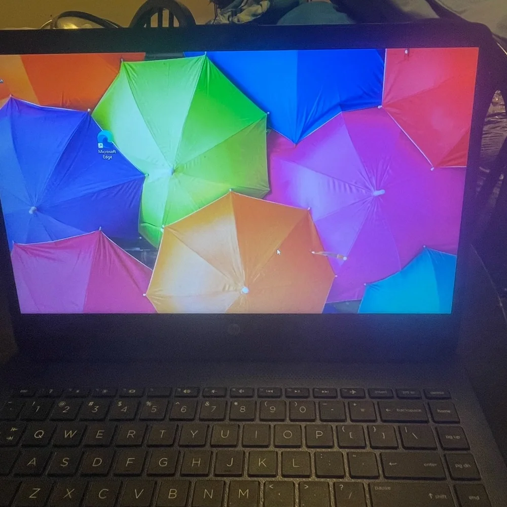 HP touch screen lap top computer