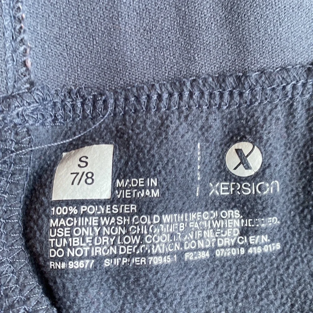 Xersion size girls