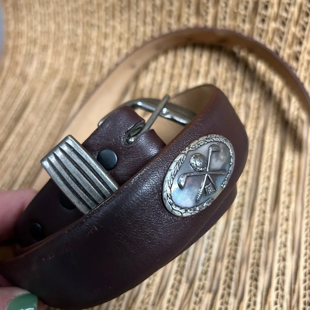 Vintage brown leather