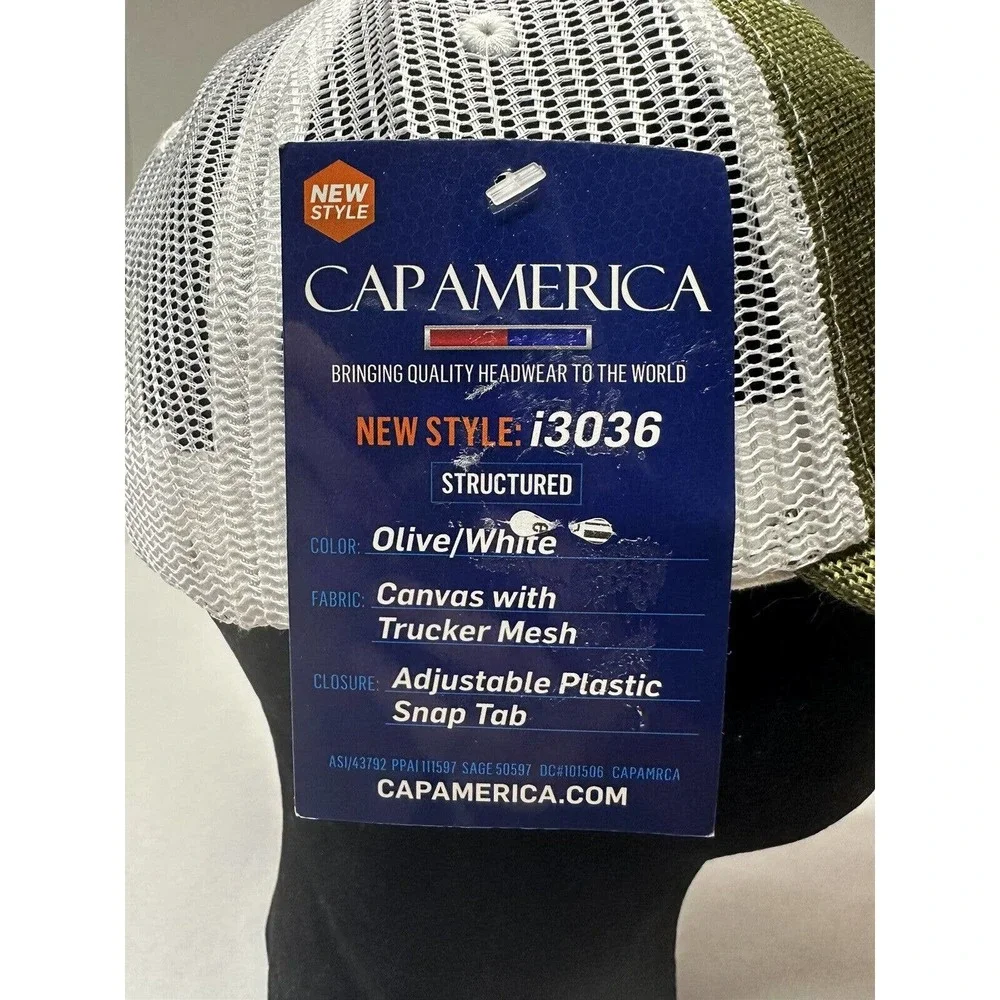 Cap America snapback cap