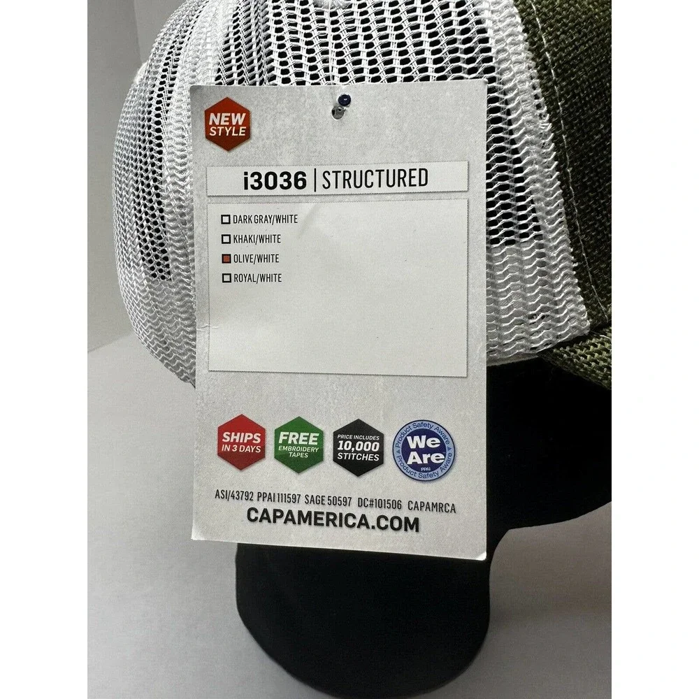 Cap America rtic green olive
