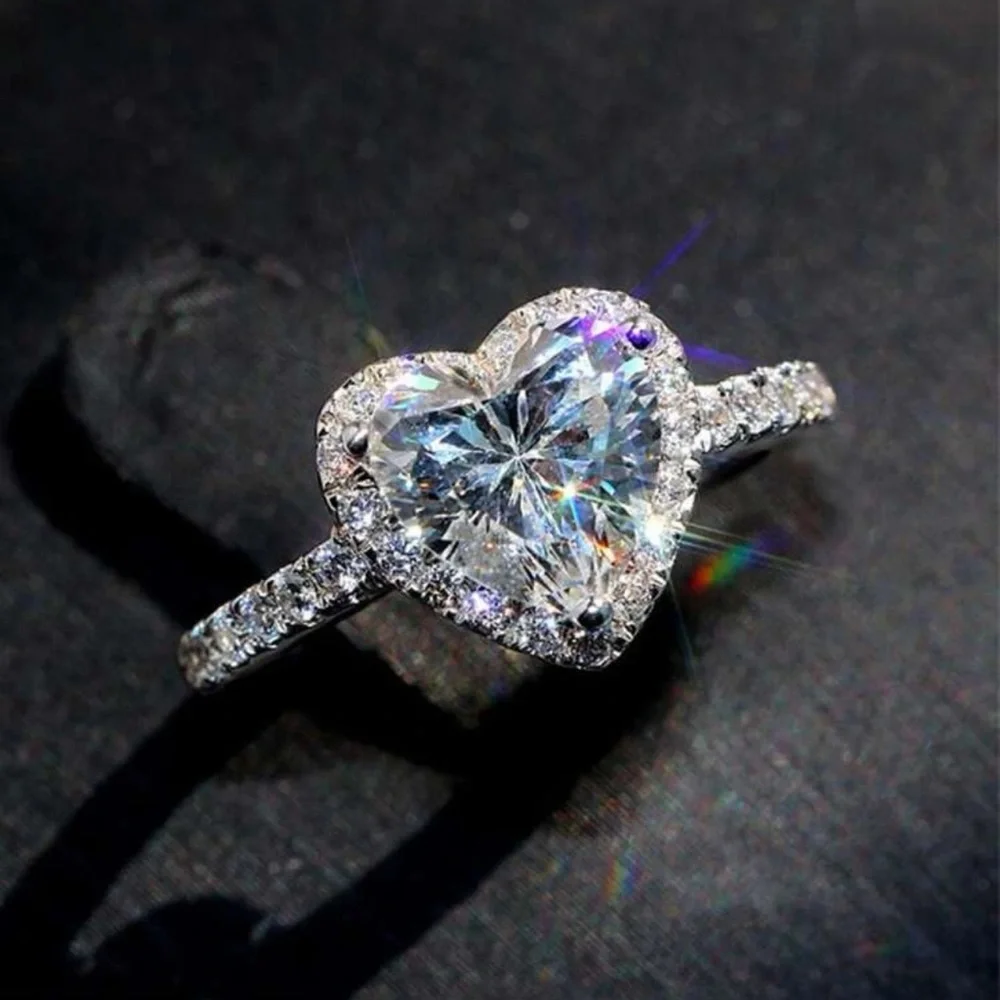 Dimond Heart Luxury Ring