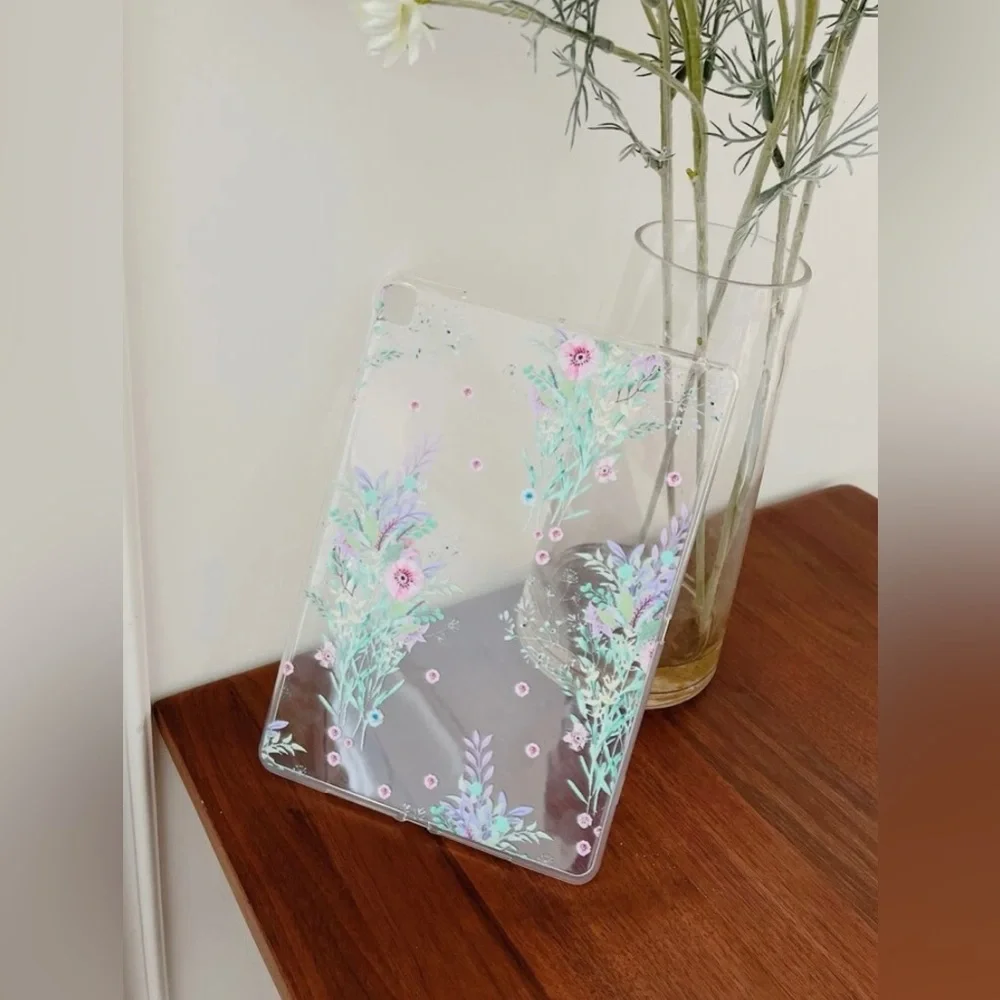 5/$10 | SHEIN | Flower Print Clear Case | Ipad Mini 4