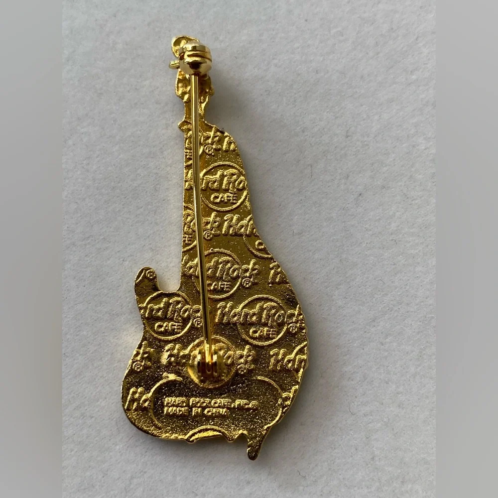 from green guitar