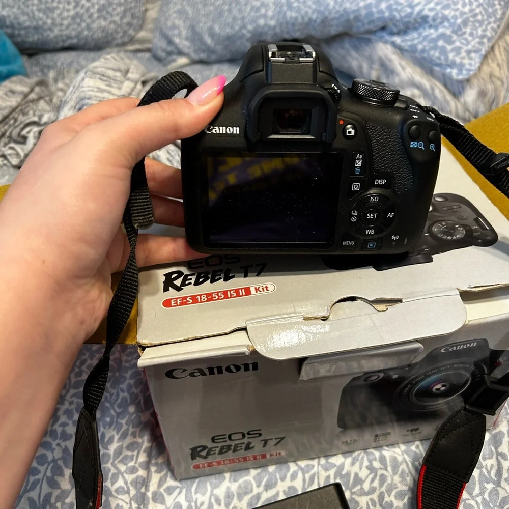 Canon camera still twice