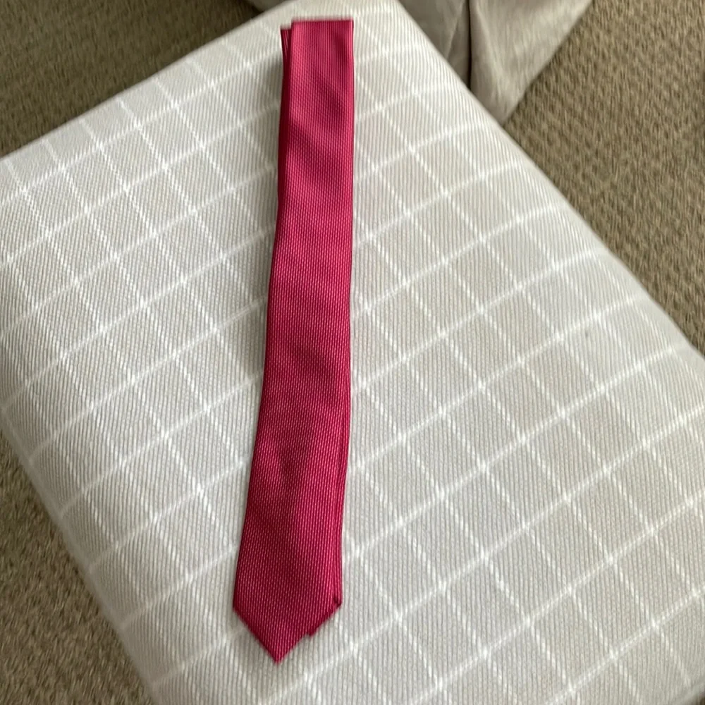 Nordstrom Boys red silk necktie