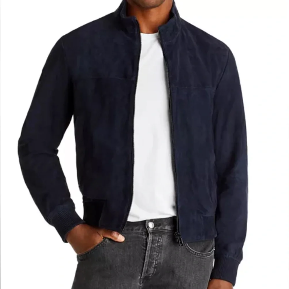 BOSS Mapson suede Jacket