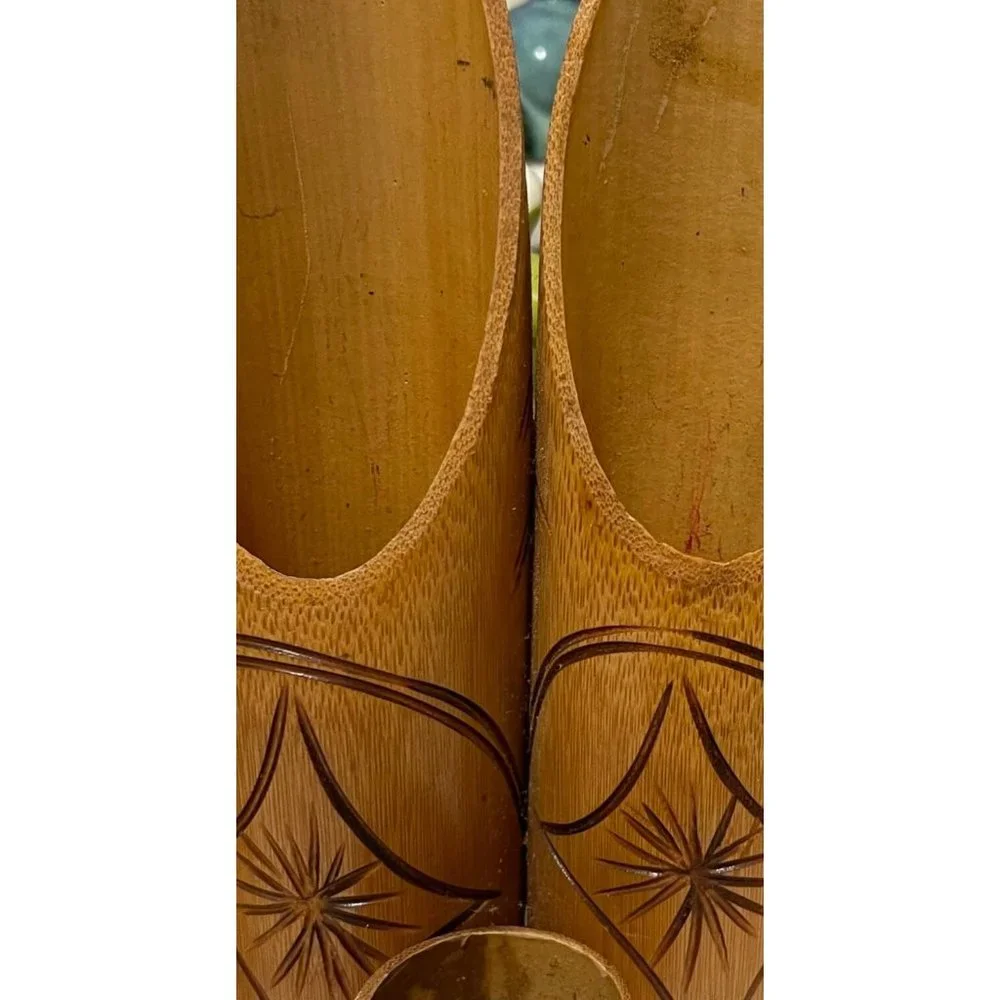 Bamboowala Natural Bamboo Pen Holder bamboowala natural