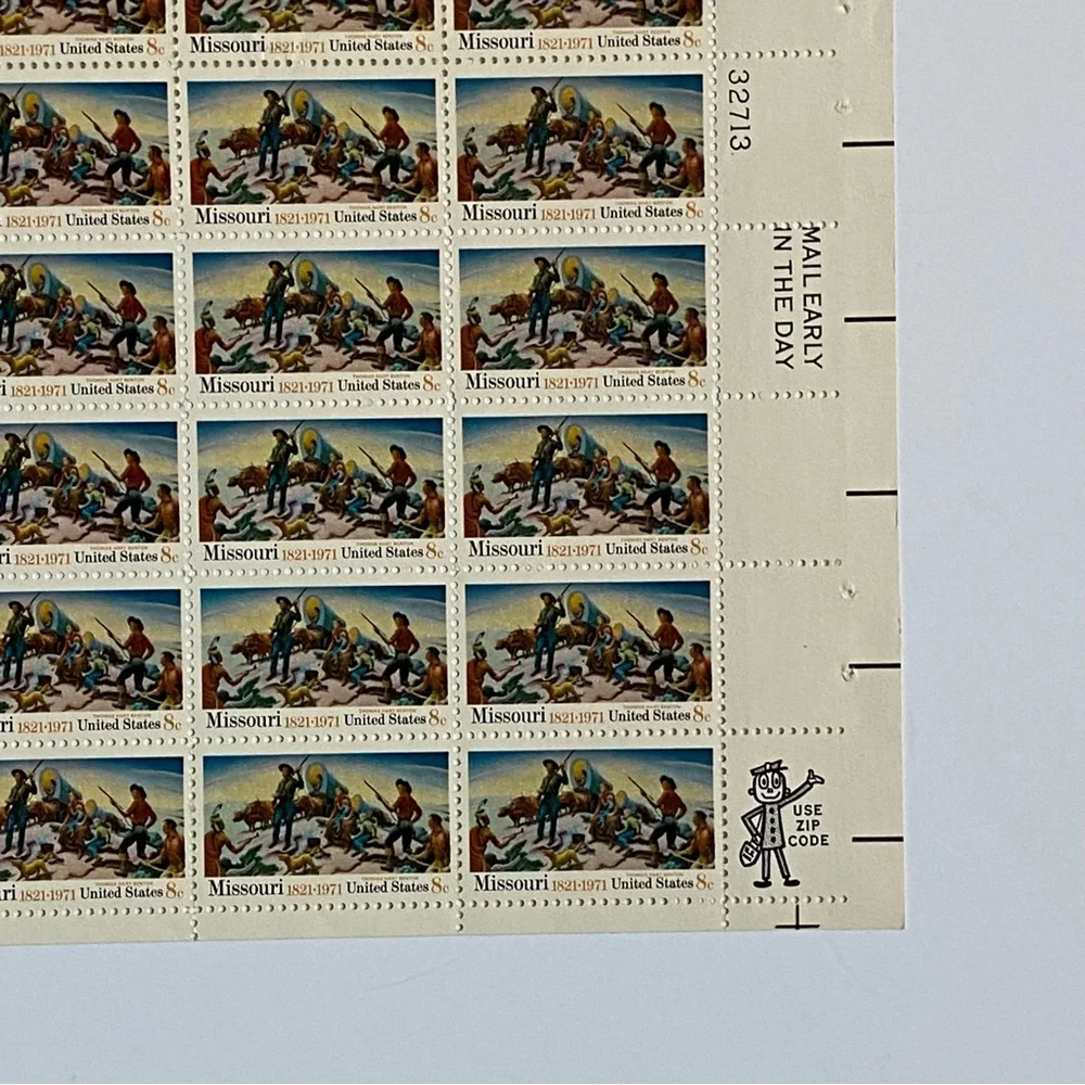 U.S. Postal Service blue missouri
