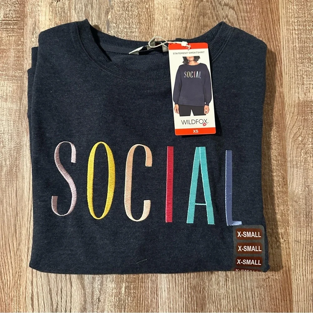 Wildfox social navy