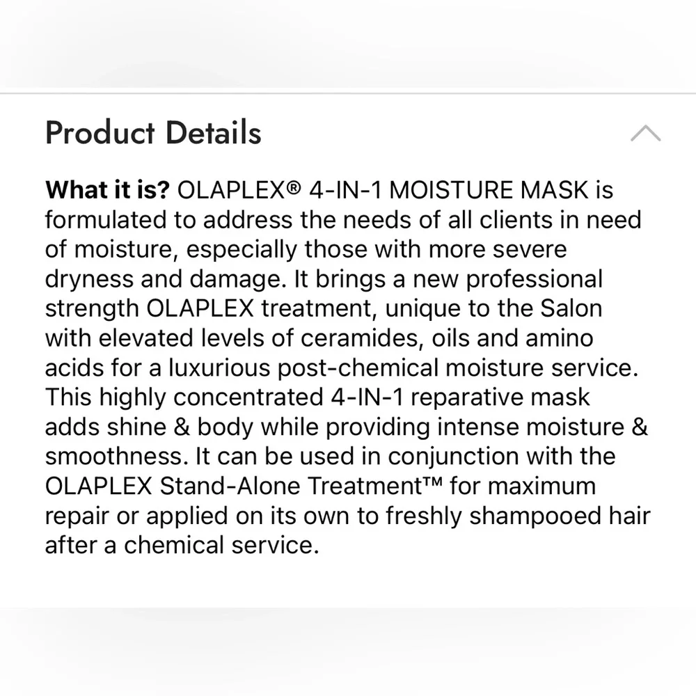 OLAPLEX brand new