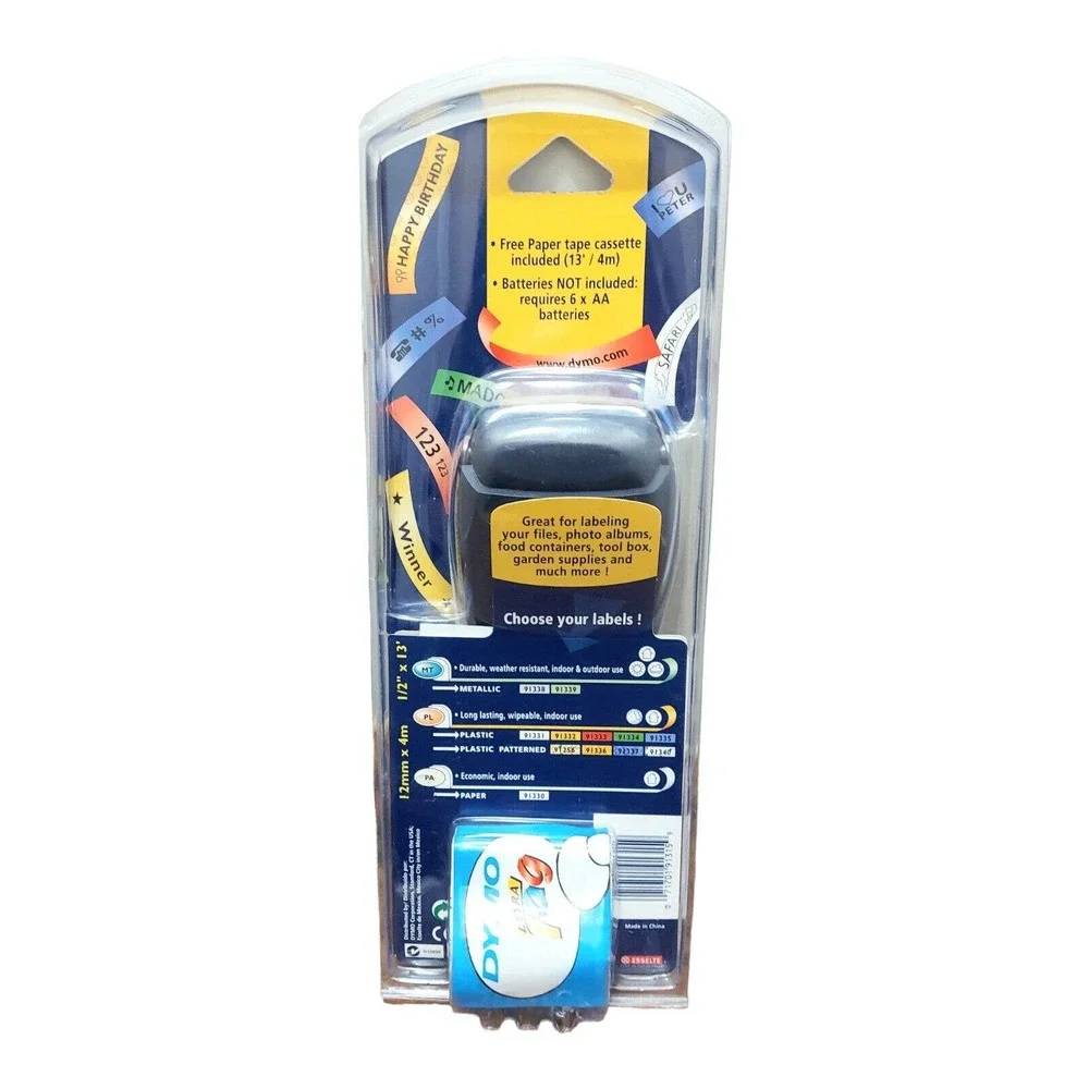 Dymo introducing letratag