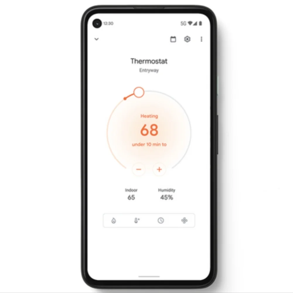 Google Nest Programmable Smart Thermostat – Snow – New & Sealed