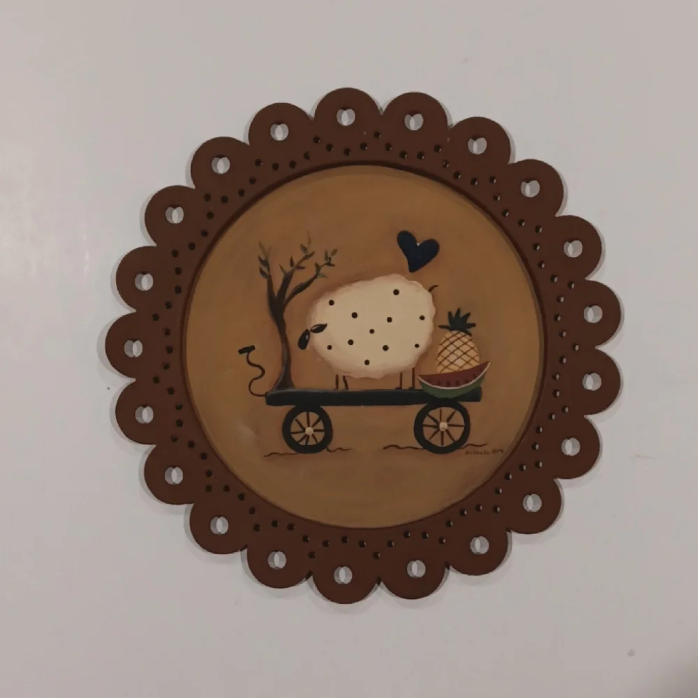 Handpainted metal color each