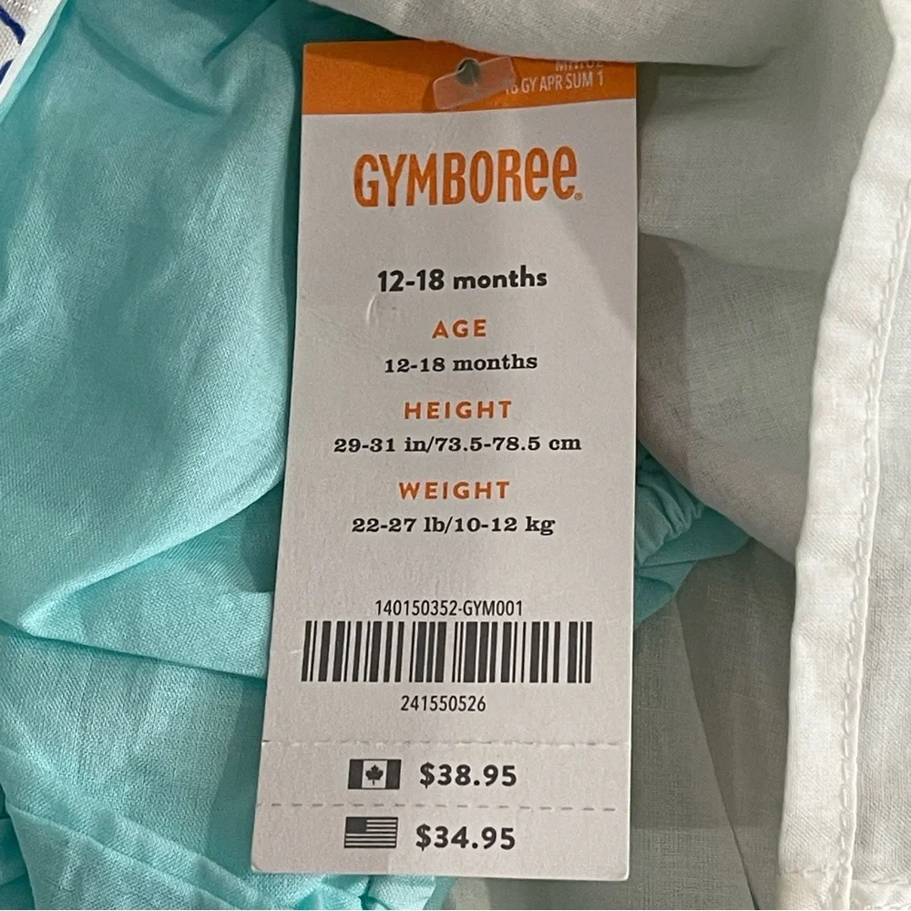 Gymboree welcome home nwt