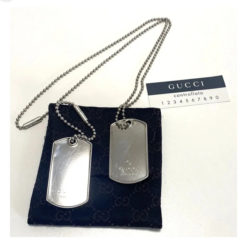 GUCCI DOG 🐕 TAGS