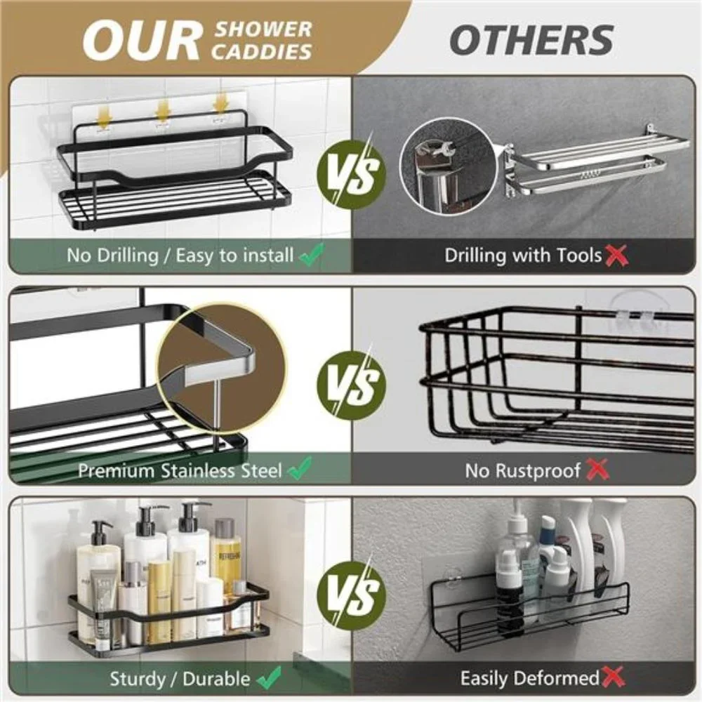 N/A 🧿【adequate storage】shower