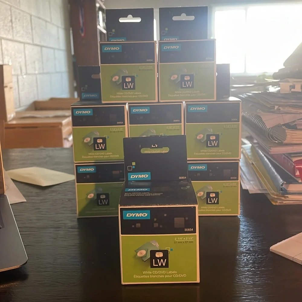 Dymo unopened boxes