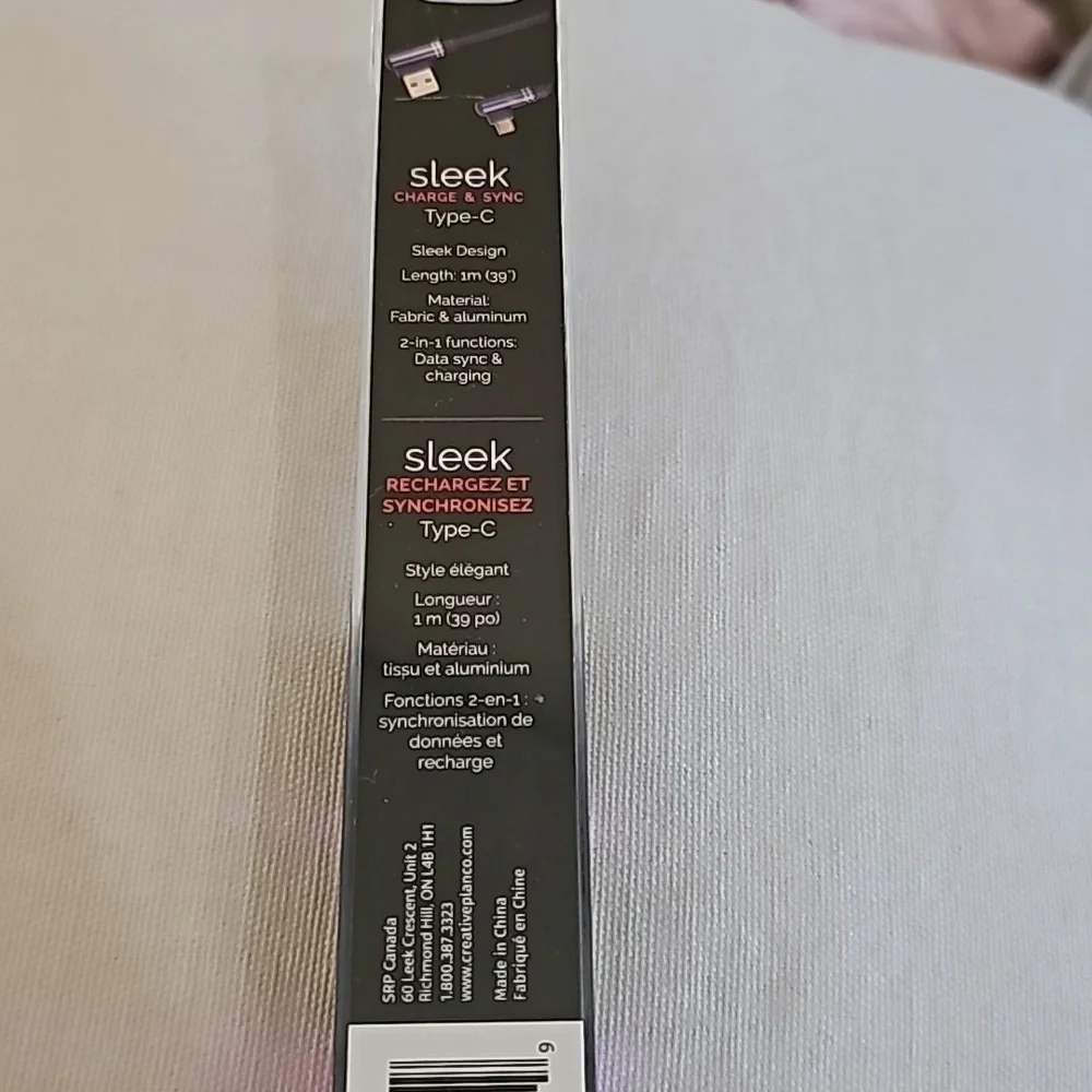 city sleek new charger unopened