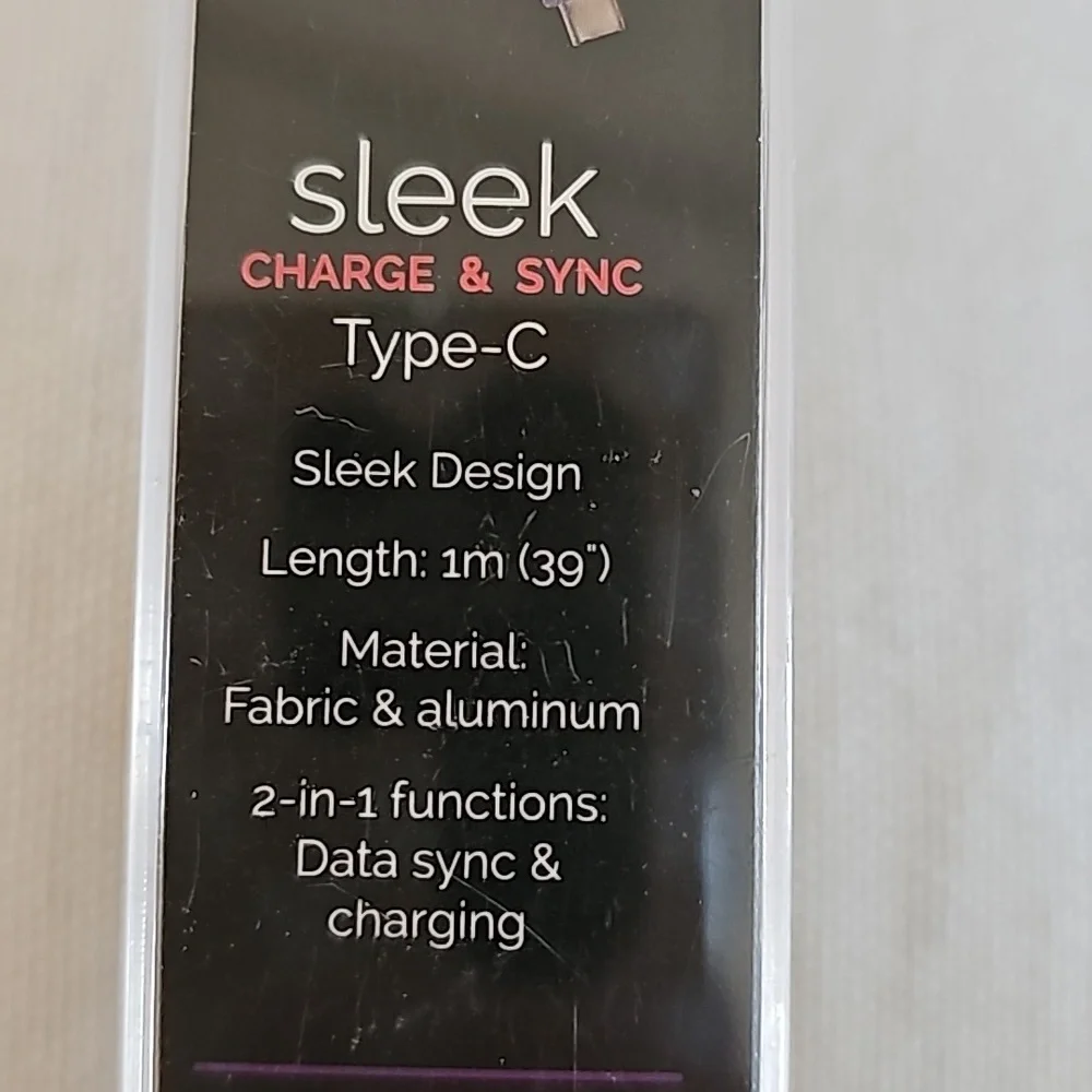 city sleek unopened charger new
