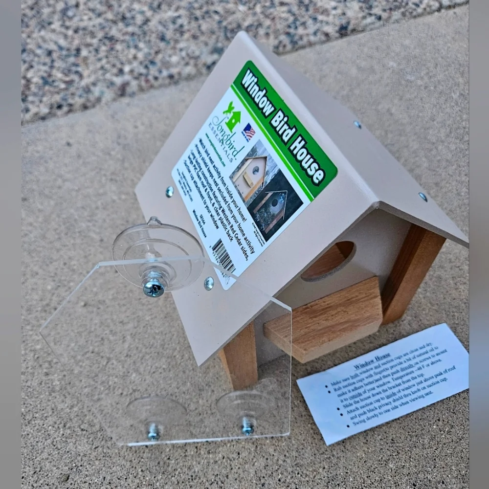 Window Bird House by Song Bird Essentials 6